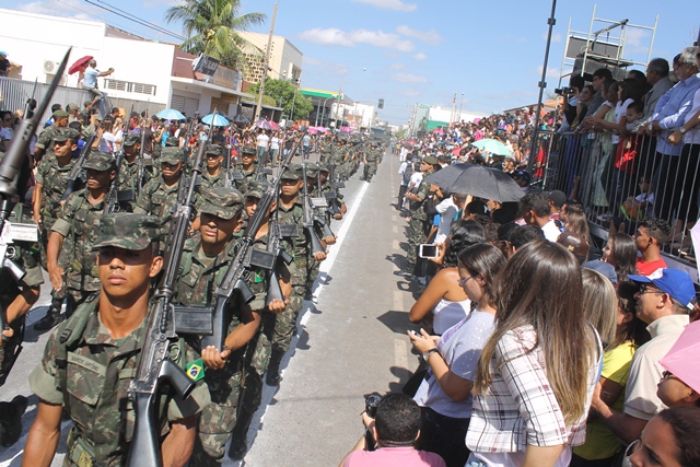 Tradicional Desfile Cívico de 7 de setembro acontece na manhã deste sábado em Picos