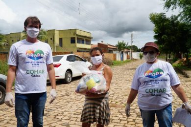 Complexo Esportivo Cohab realiza ação solidária que beneficia 350 famílias