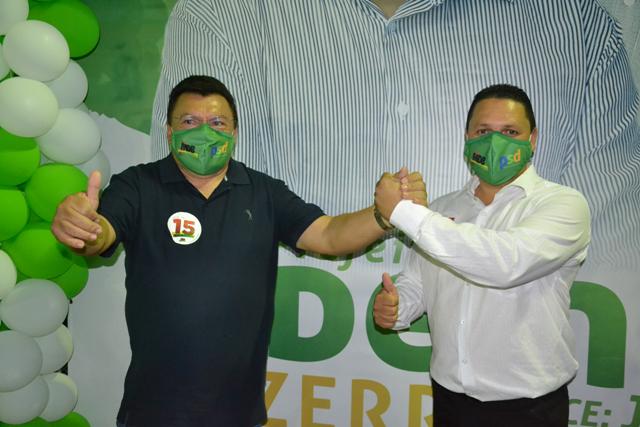 Convencionais aclamam candidaturas de Ademar e Joseidney em São José do Piauí