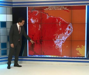Teste mostra temperatura de 57°C no asfalto; Picos e mais 175 cidades do Piauí podem bater recorde de calor