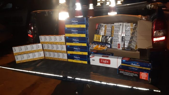 PRF apreende carga de cigarros contrabandeados em Picos