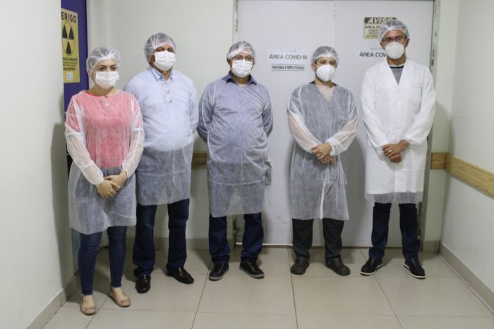 Vereadores visitam Hospital Regional Justino Luz e cobram a instalação de 20 novos leitos