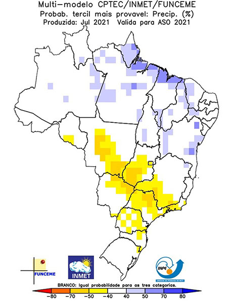 Previsões meteorológicas apontam B-R-O-Bró menos seco no Piauí