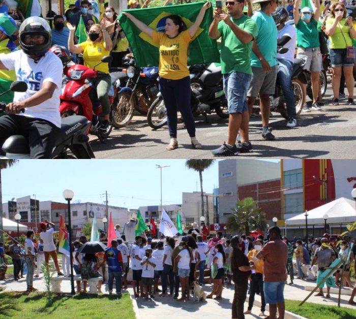 7 de setembro é marcado por manifestações e protestos em Picos
