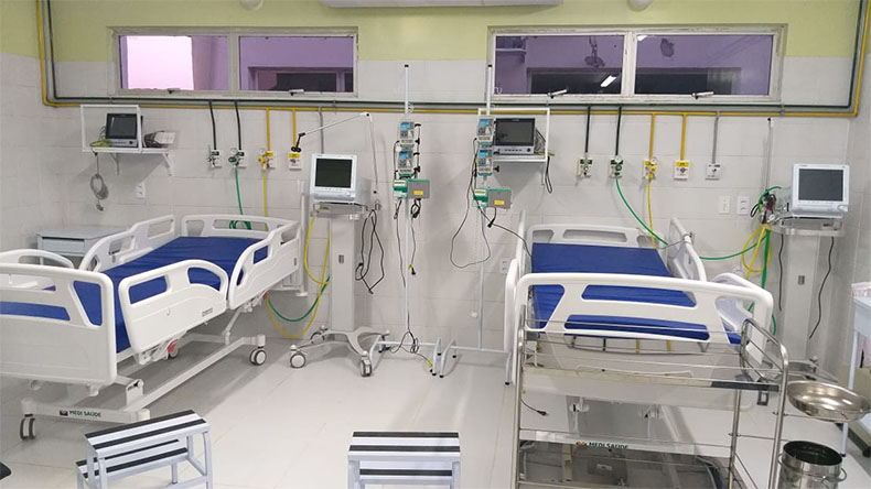 Leitos para Covid-19 no Hospital Regional de Picos estão desocupados