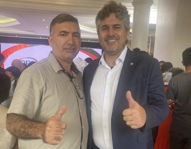 Marcos Buriti tem encontro com Pablo Santos e conversam sobre eleições municipais