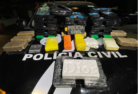 Ex-presidiário é preso com droga avaliada em meio milhão de reais em Picos