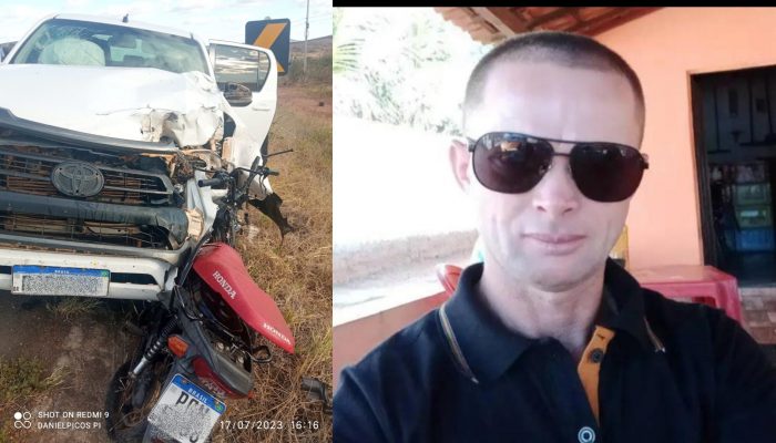 Servidor da Uespi de Picos morre em acidente de moto