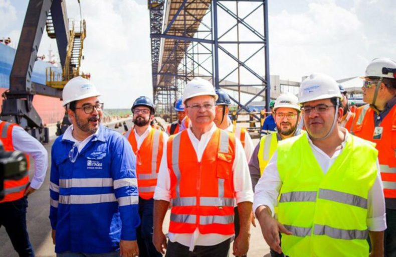 Governador visita Porto do Itaqui, em São Luís: “Colher experiências”