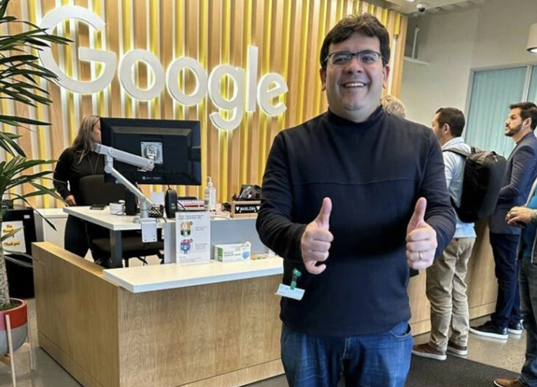 Governador Rafael Fonteles visita sede do Google na Califórnia