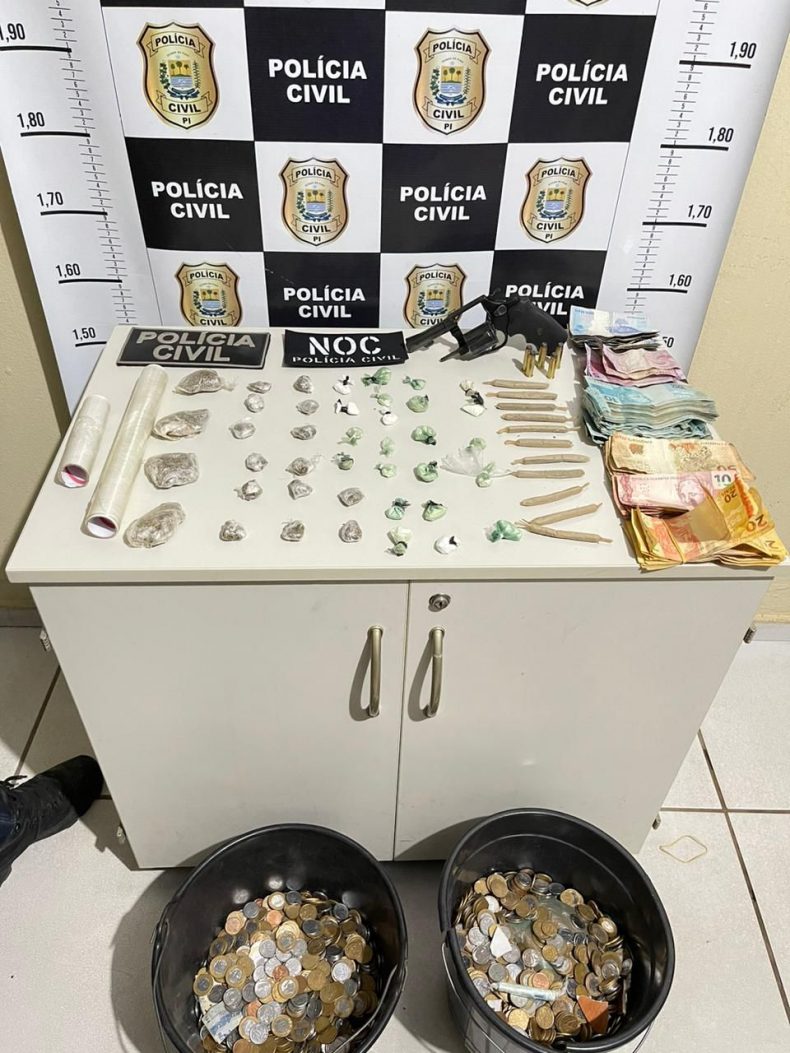 Suspeito de tráfico de drogas é preso em Sussuapara