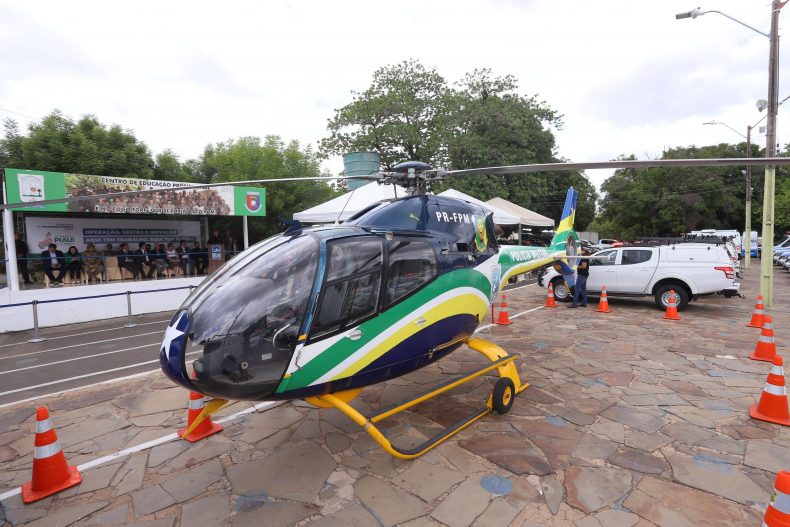 PM conta com três helicópteros para reforçar policiamento no Piauí