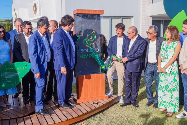 Rafael e Alckmin lançam maior empreendimento de hidrogênio verde do mundo