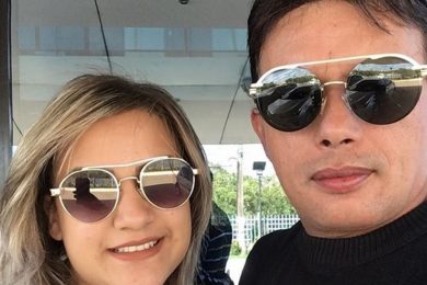 Em vídeo, esposa do cantor Paulynho Paixão esclarece denúncia de agressão; assista