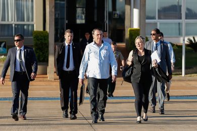 Wellington Dias diz que recebeu Bolsonaro com “devido respeito”