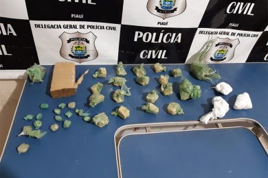 Polícia faz operação em Monsenhor Hipólito e apreende drogas