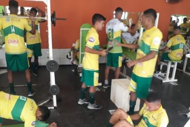 Picos faz primeiro treino físico e acelera corrida para estreia na Série B do Piauiense