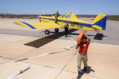 Bombeiros do Piauí contratam aeronaves para operações de combate a incêndios