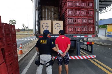 PRF já apreendeu R$ 10 milhões em cigarros contrabandeados em 2019