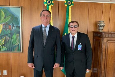 Bolsonaro surpreende Mão Santa em reunião não agendada