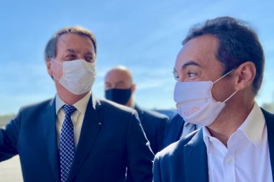 Júnior Nobre se encontra com o Presidente Jair Bolsonaro em Brasília