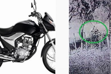 Moto é furtada na zona rural de Picos; Veja ação criminosa