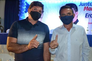 Candidaturas de Erculano e Maninho da Coca são homologadas para prefeito e vice-prefeito de Geminiano