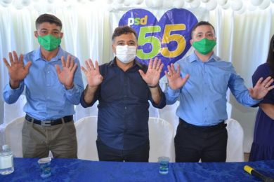 Candidaturas de Dr. Carlim e Caçulinha são homologadas durante convenção em Vera Mendes