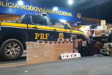 Eletrônicos: PRF apreende carga avaliada em quase R$ 400 mil
