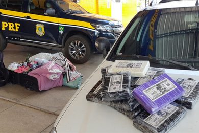 Cocaína avaliada em R$ 1,5 milhão com foto de Pablo Escobar é apreendida em Floriano