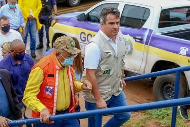 Ministros visitam áreas alagadas em Teresina e anunciam apoio do Governo Federal