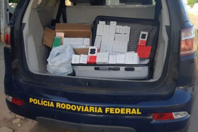 PICOS| Homem é preso pela PRF pelo crime de descaminho de eletrônicos