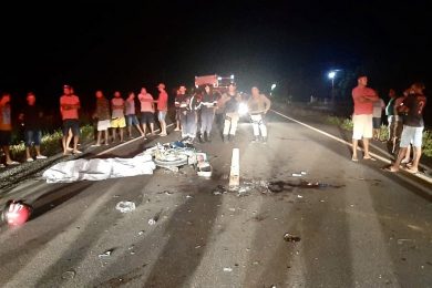 Colisão entre motos deixa vítima fatal em Campo Grande do Piauí