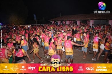 Veja fotos do primeiro dia do Bloco Cara Lisas 2k23