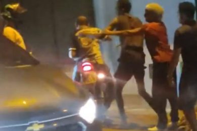 Suspeito de assalto é imobilizado e agredido por populares em Picos