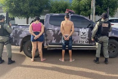 Polícia prende casal com 1,4kg de maconha em Picos