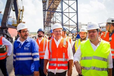 Governador visita Porto do Itaqui, em São Luís: “Colher experiências”