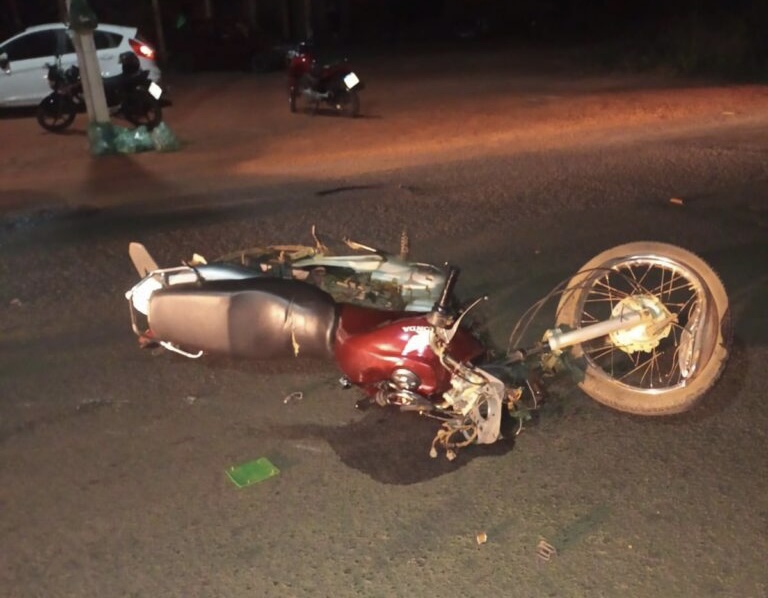 Homem morre em colisão entre carro e moto em Sussuapara