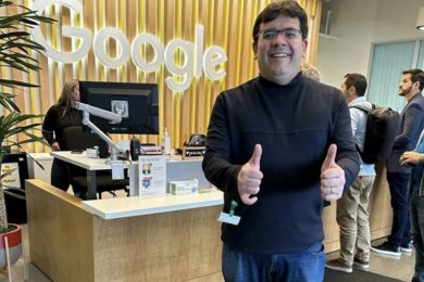 Governador Rafael Fonteles visita sede do Google na Califórnia
