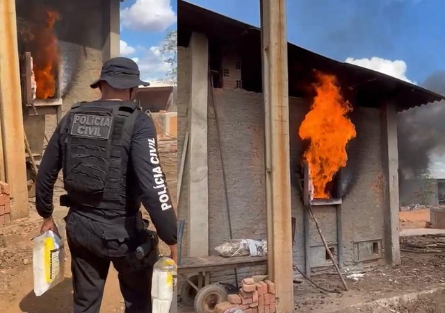 Droga avaliada em R$ 10 milhões é incinerada em Picos