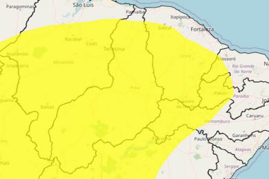 Inmet emite alerta laranja e amarelo de baixa umidade em 216 municípios do Piauí; confira
