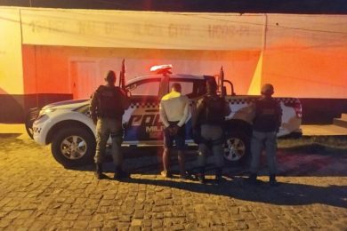 Homicida é preso pela PM em Belém do Piauí