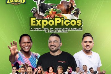 ExpoPicos: Feira da agricultura familiar começa nesta quarta-feira (17) no Parque de Exposições