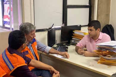 Defesa Civil monitora incidentes causados pelas chuvas