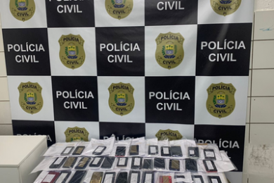 Segurança convoca mil pessoas para restituição de celulares