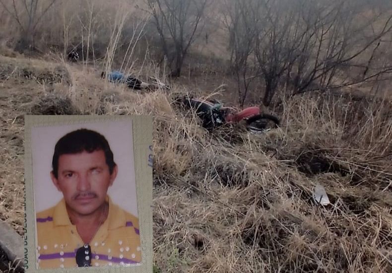 Idoso morre em acidente de moto em Aroeiras do Itaim