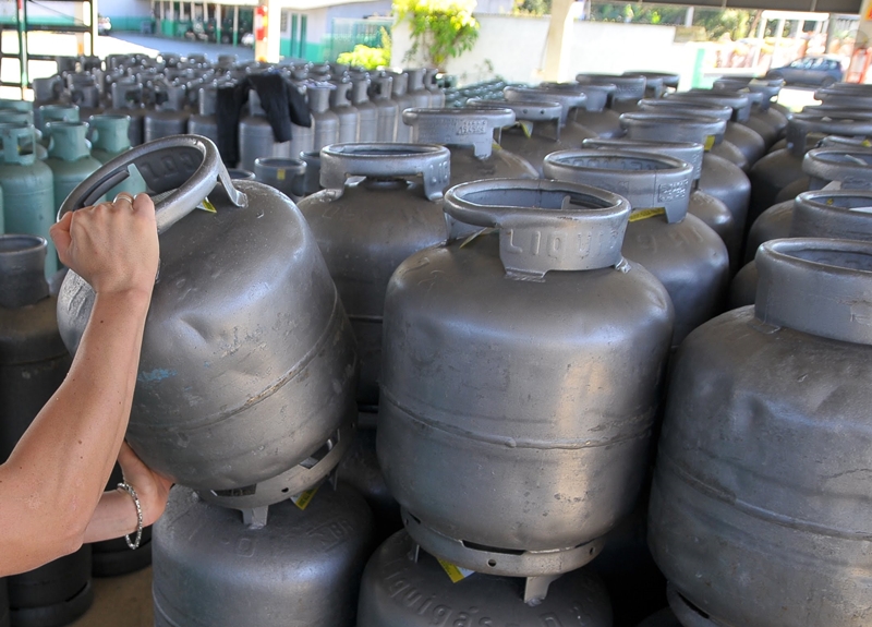 Mais de 2 mil botijões de gás foram apreendidos no Piauí