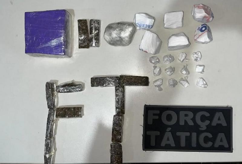 PM faz apreensão de cocaína e maconha em Picos