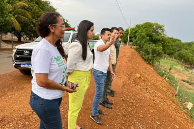 Semarh e Semam realizam vistoria no curso rio Guaribas, em Picos