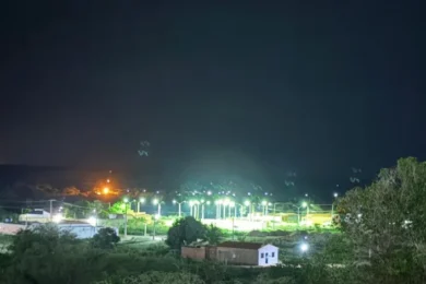 Prefeitura de Santo Antônio de Lisboa revitaliza iluminação da Praça do Jardim Lavina